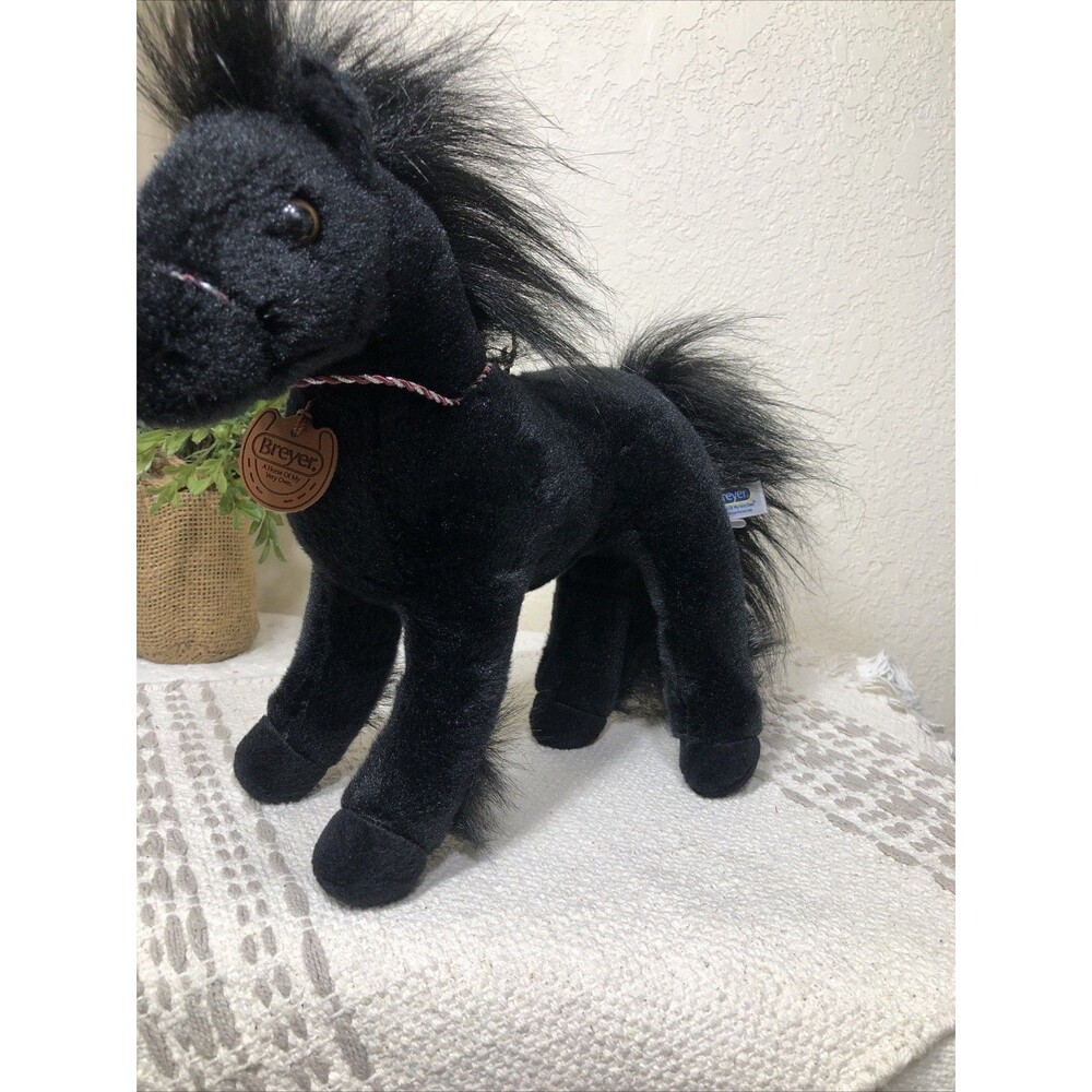 Breyer Black Horse Plush A Horse of My Very Own 12” Stuffed Pony w/ Tag